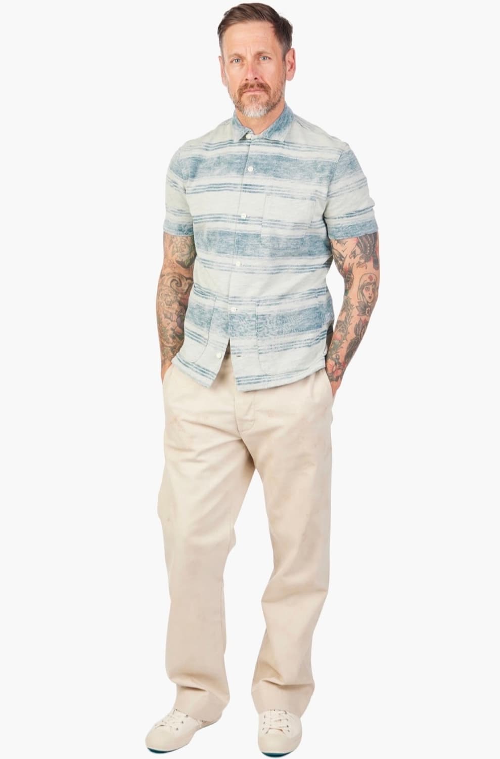 RRL 캠프 셔츠 상품이미지1