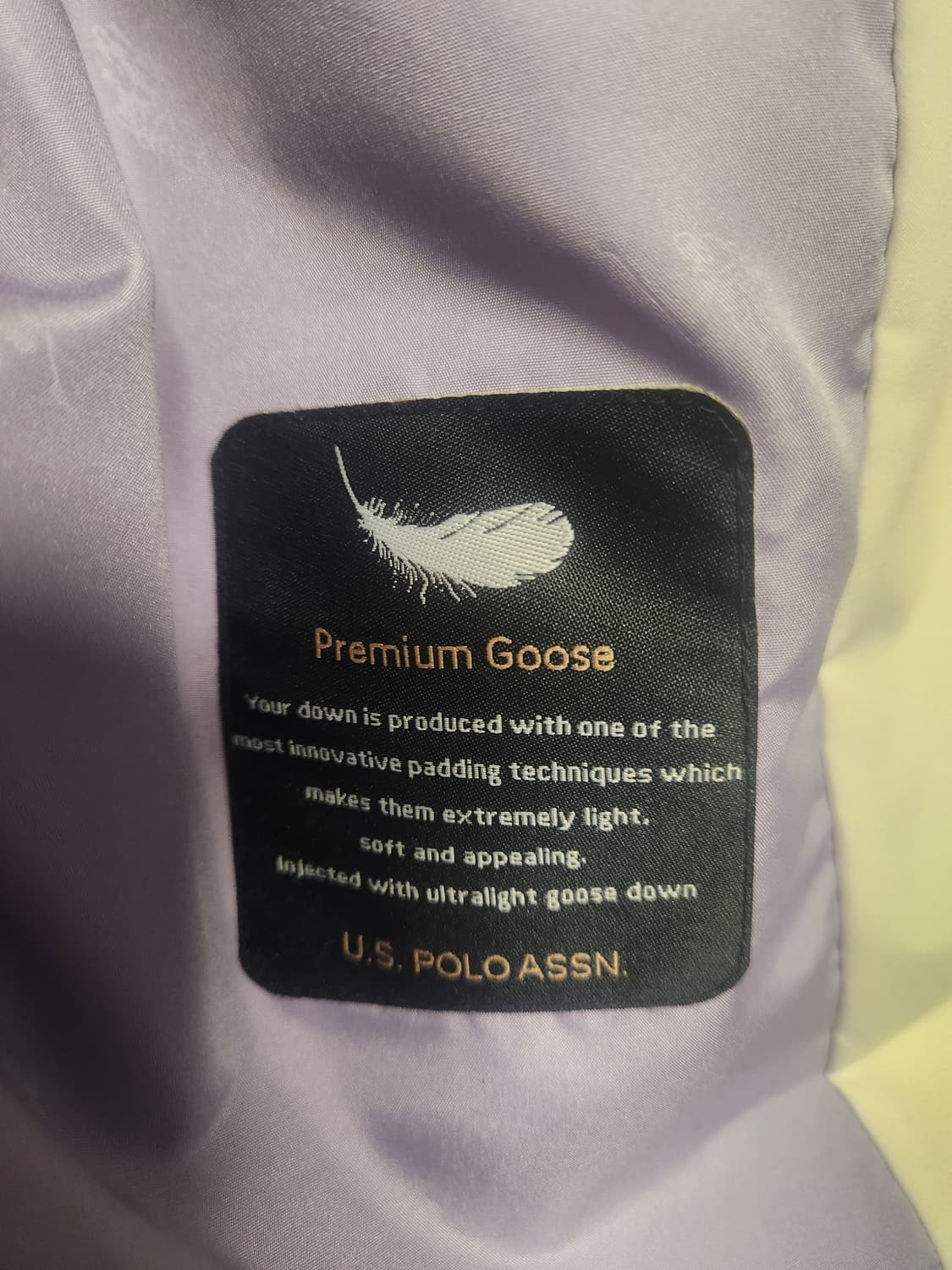 USPA 폭스퍼 구스다운 패딩 아이보리 95 상품이미지4