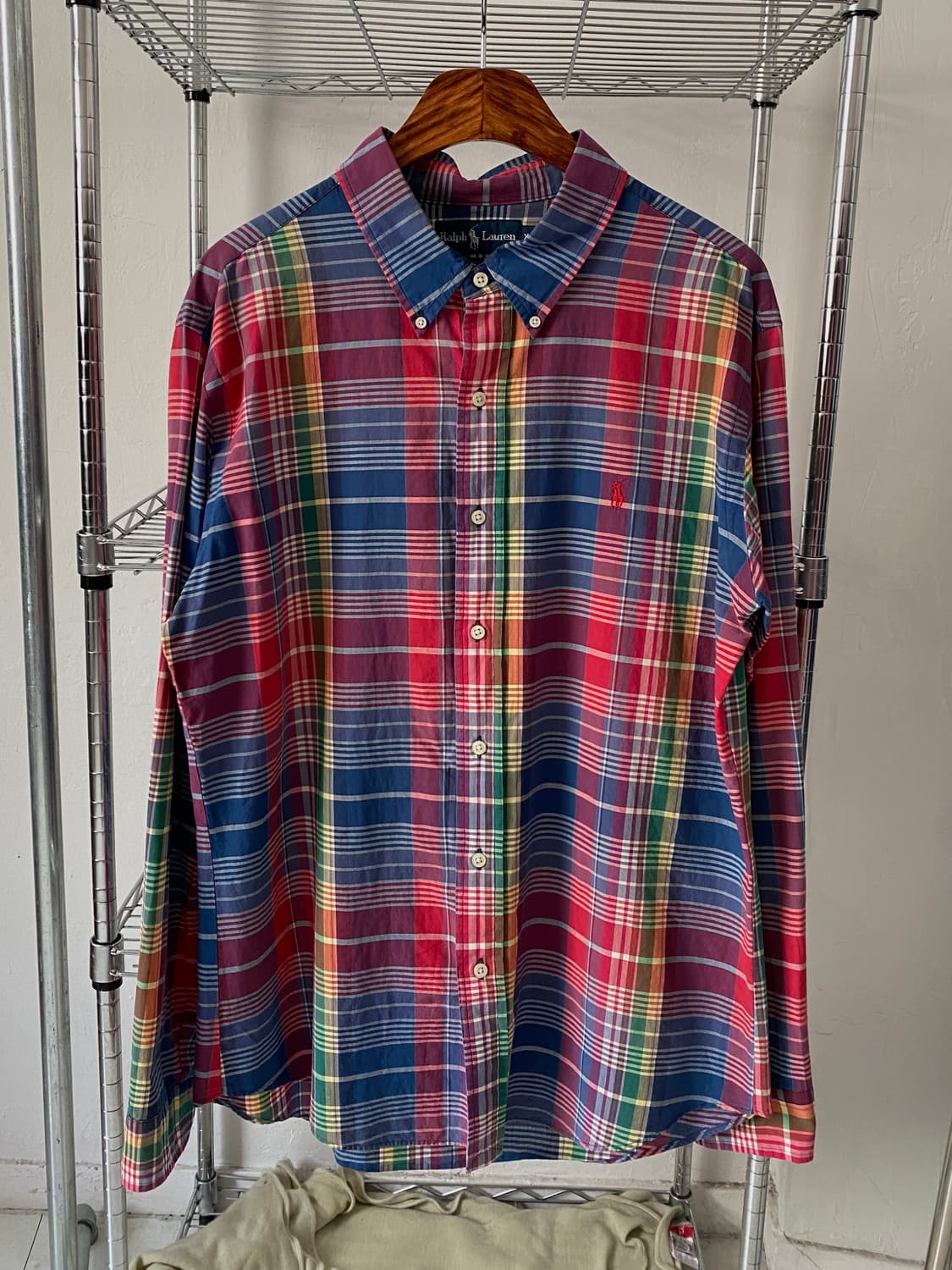 폴로 랄프로렌 체크 셔츠 (Man L) AB1693 상품이미지2