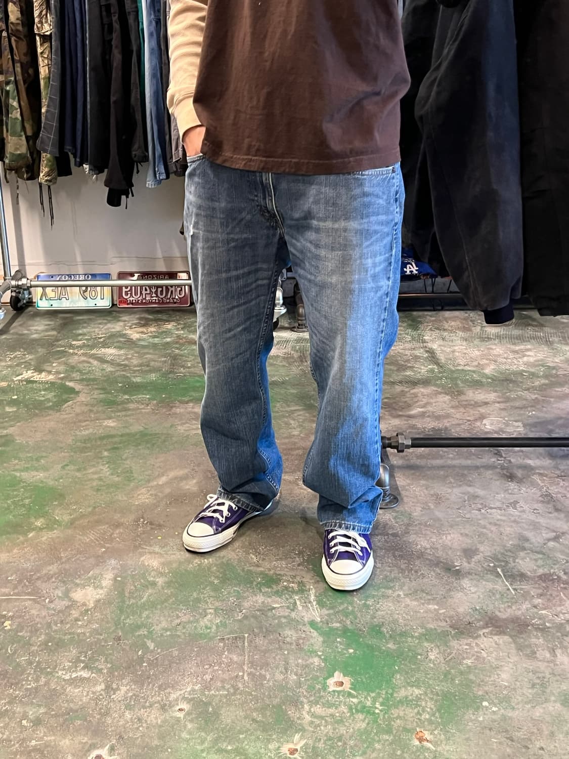 [34x30] 리바이스 550 릴렉스핏 스트레이트 데님 빈티지 청바지 상품이미지4