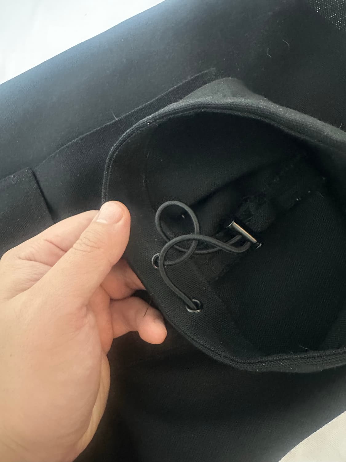 준지 블랙 울 카고팬츠 44,48 상품이미지4