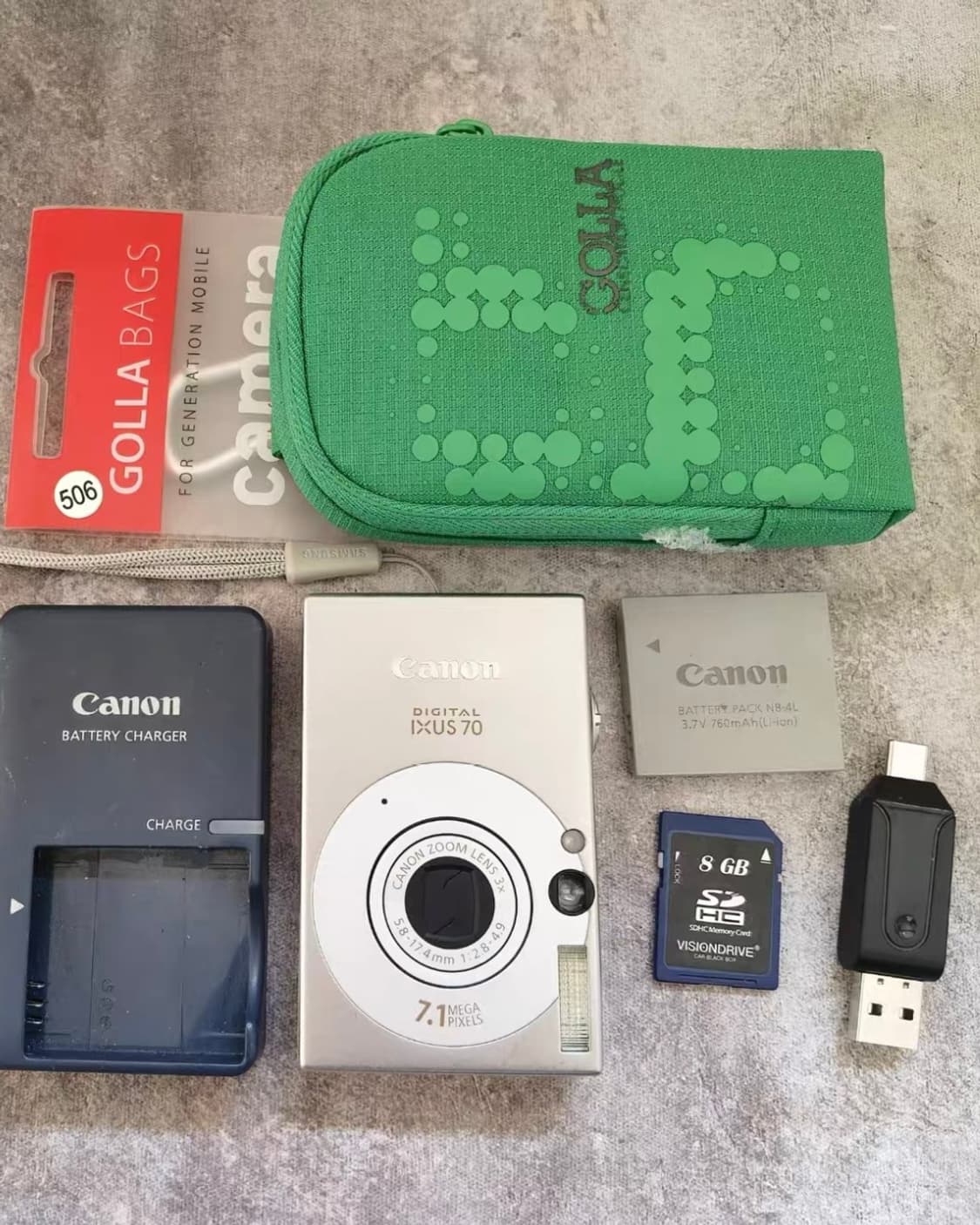 A급)캐논 익서스 70 CANON IXUS 70 빈티지 디지털카메라 디카 상품이미지7