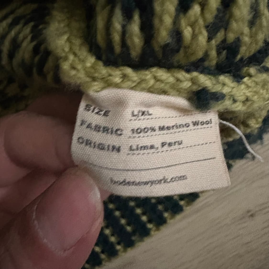 보디 니트(코쿤 니트) L/XL 상품이미지4