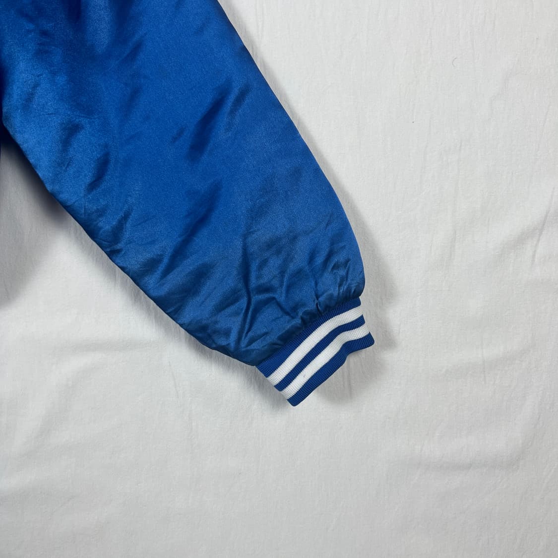 90‘s 95년도 빈티지 노모히데오 로고 사틴 봄버자켓 상품이미지4