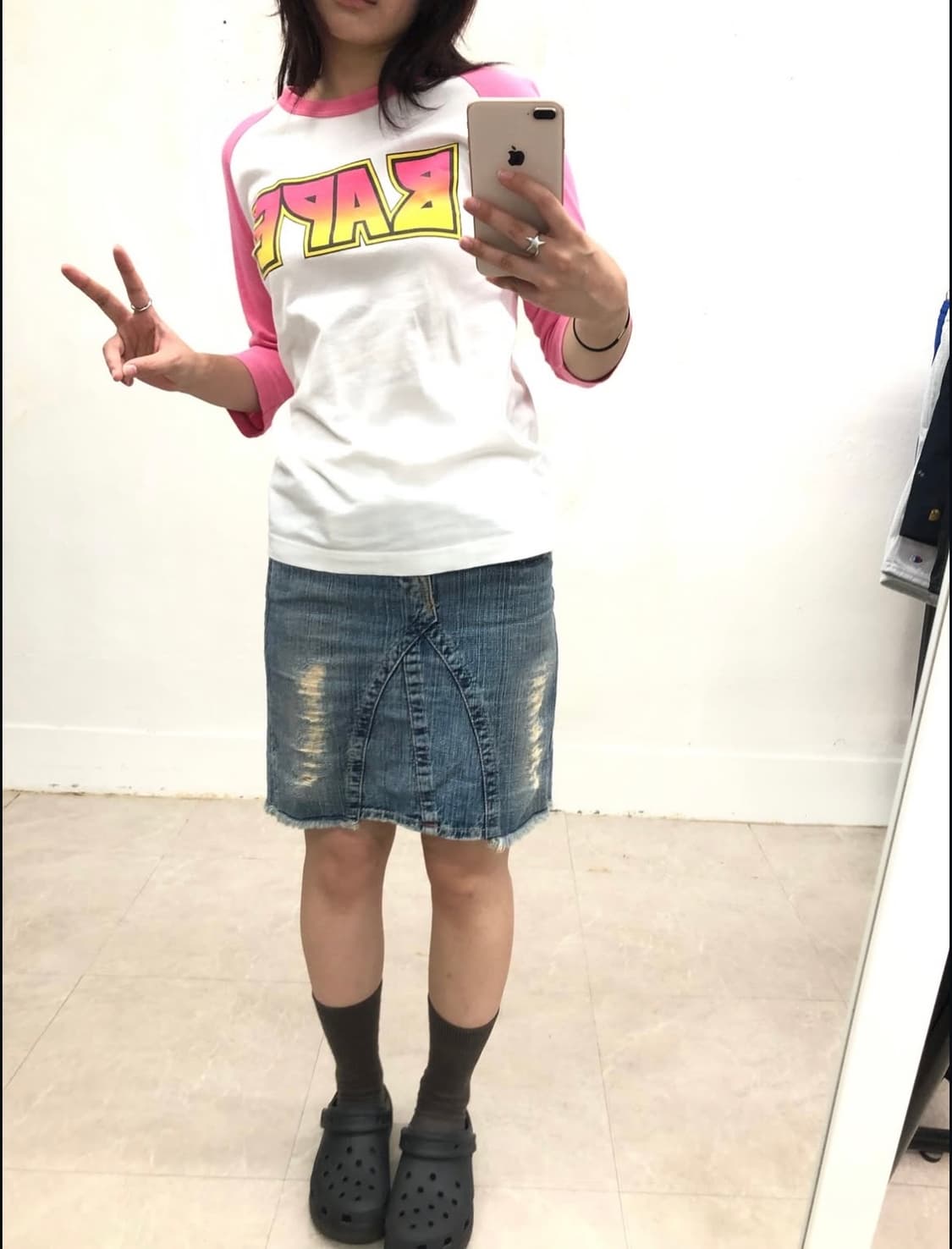 베이프 레글런 나그랑 티셔츠 상품이미지3