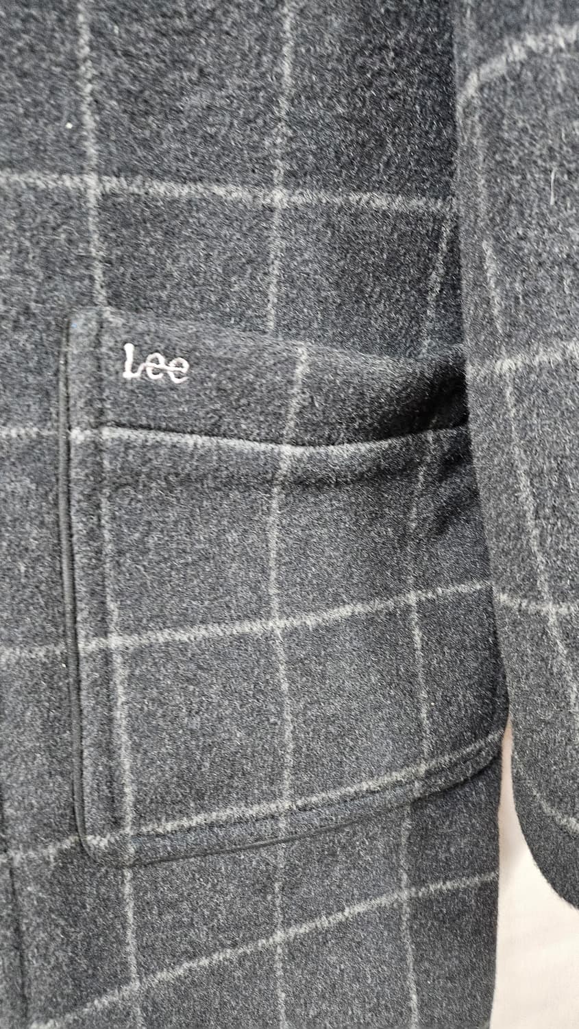 Lee  체크 모직 후드 떡볶이코트 100 상품이미지9