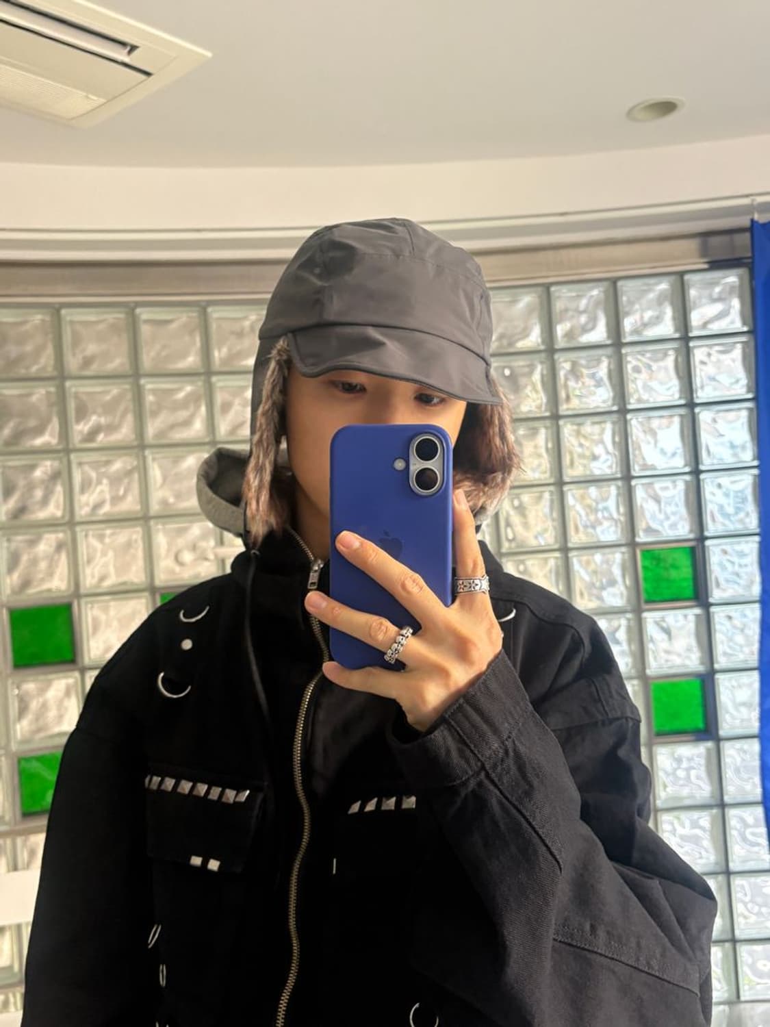 WATER PROOF PADDED FLAP CAP 방수 패딩 플랩 캡 상품이미지4