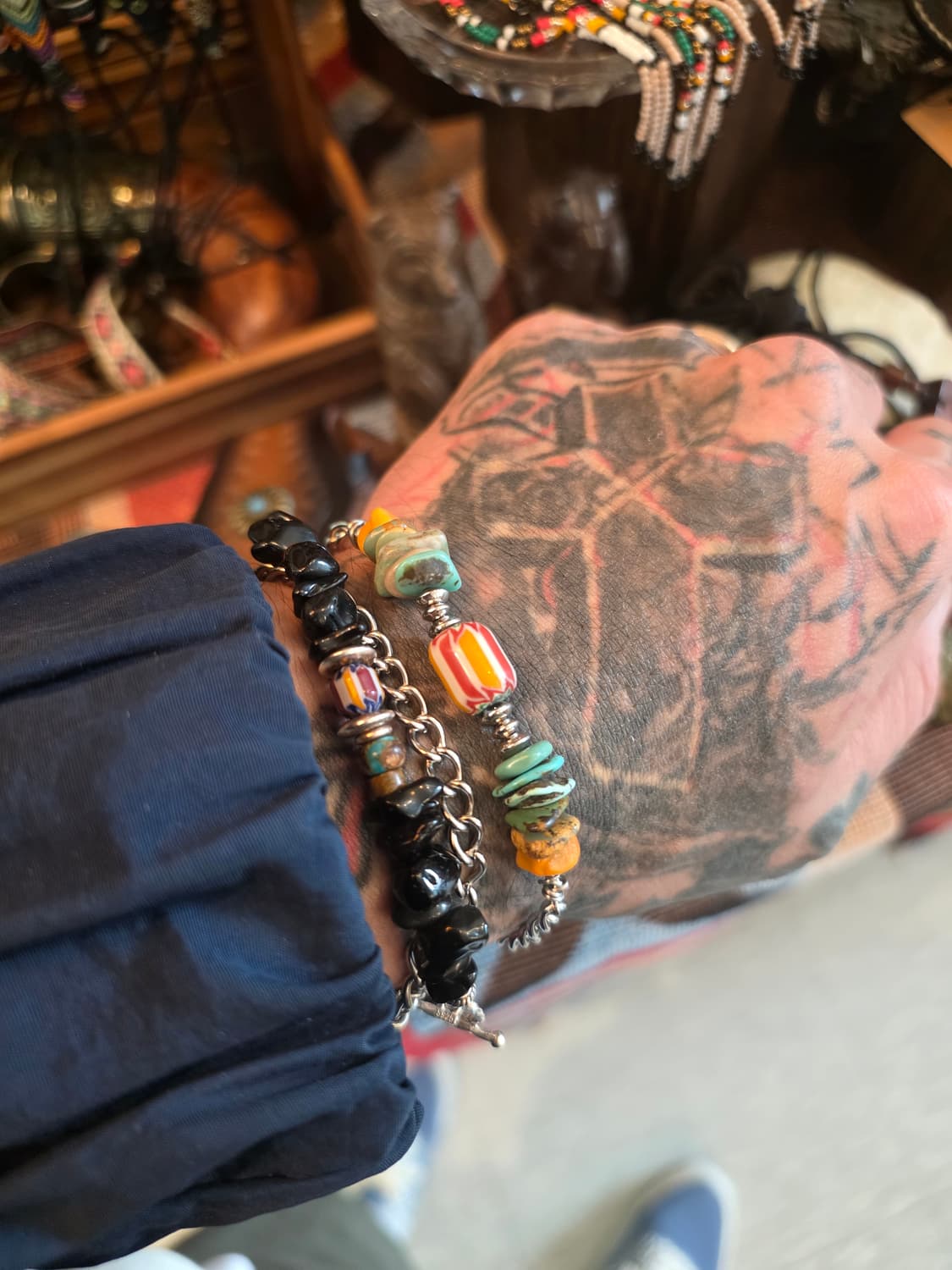 “Dust Trail”써지컬 과 자연의 조화 bracelet 상품이미지5