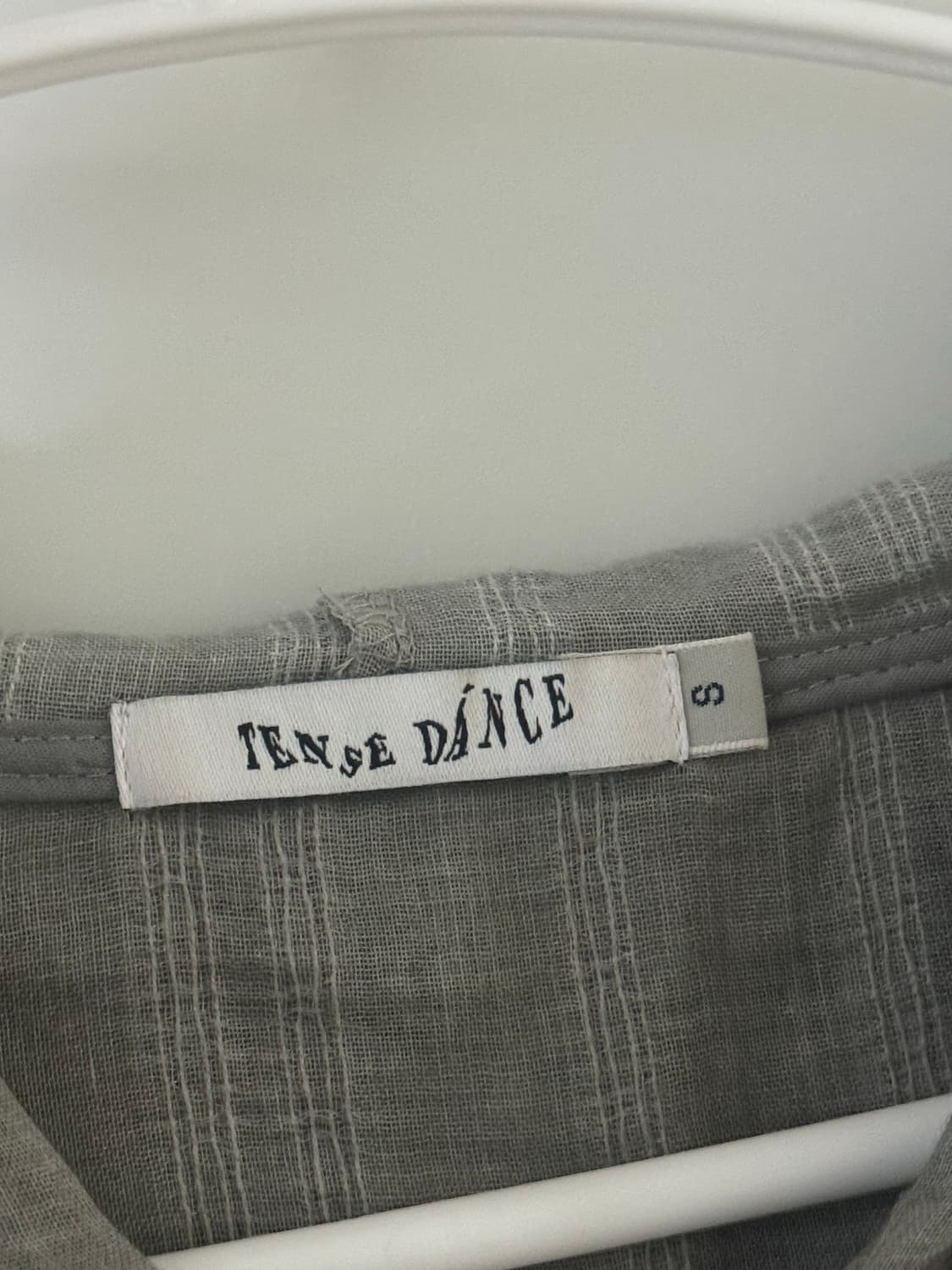 탠스댄스 파히섬 시스루 후드집업 그레이 상품이미지5