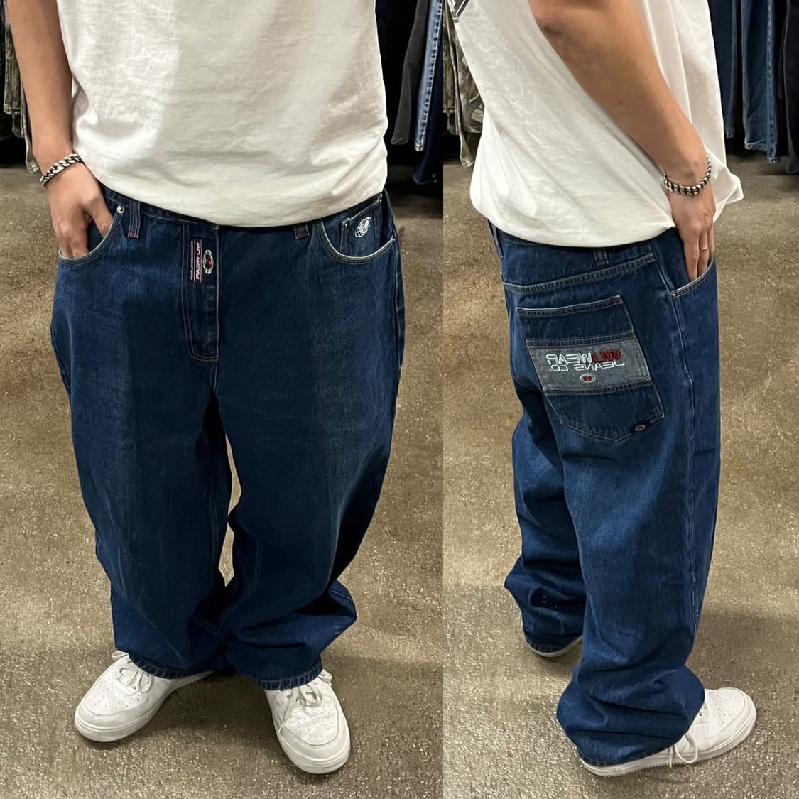90s 우탱클랜 우웨어 데님 팬츠 (38”) 상품이미지1
