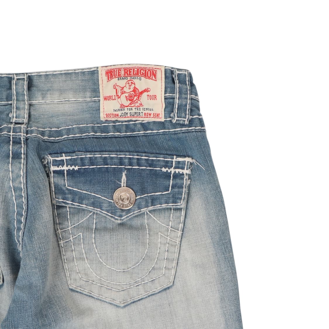 트루릴리젼 조이 수퍼 T 연청 워싱 데님팬츠 상품이미지3