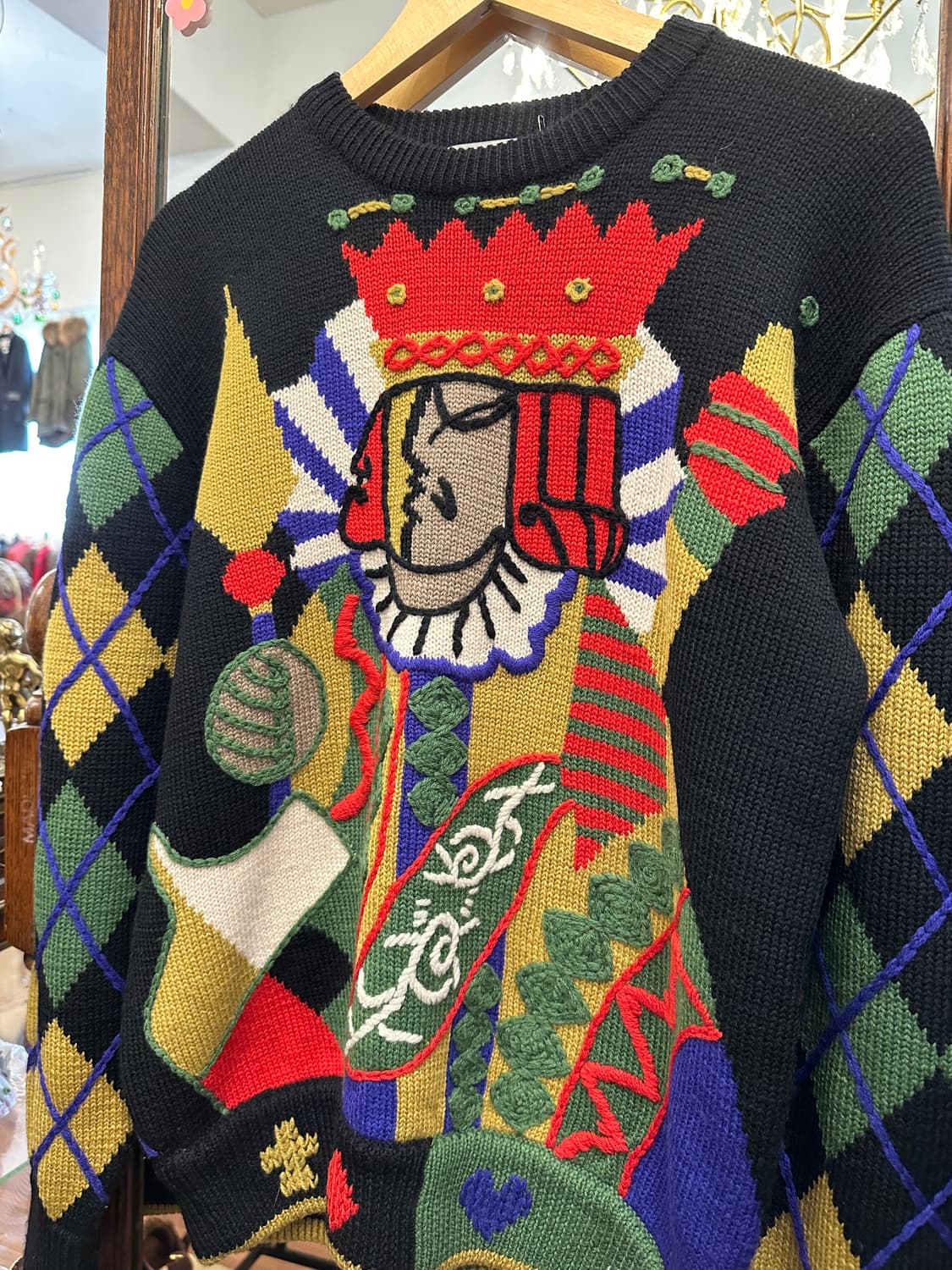 90s 야마모토 칸사이 킹니트 상품이미지5