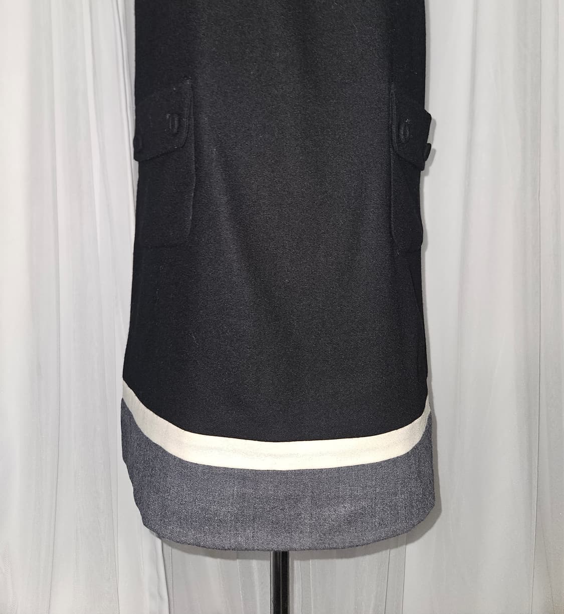 entertainer 공겜여주 라운드 홀터넥 코튼 원피스 상품이미지4