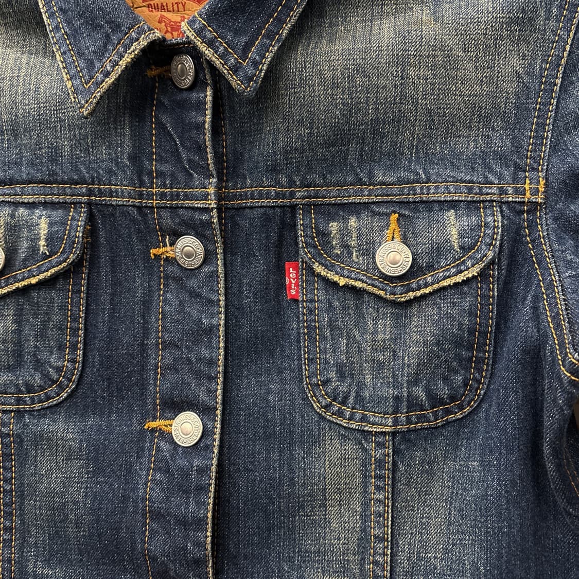 00s 리바이스 오리지널 웨스턴 데님자켓 한국생산 N1057 상품이미지6