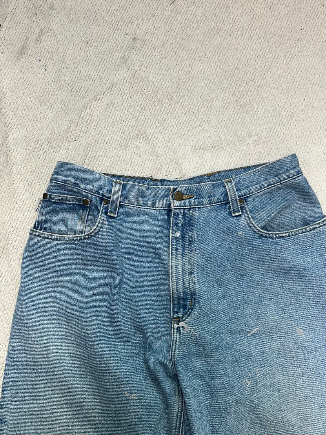 칼하트 싱글니 연청 데님 팬츠 상품이미지3