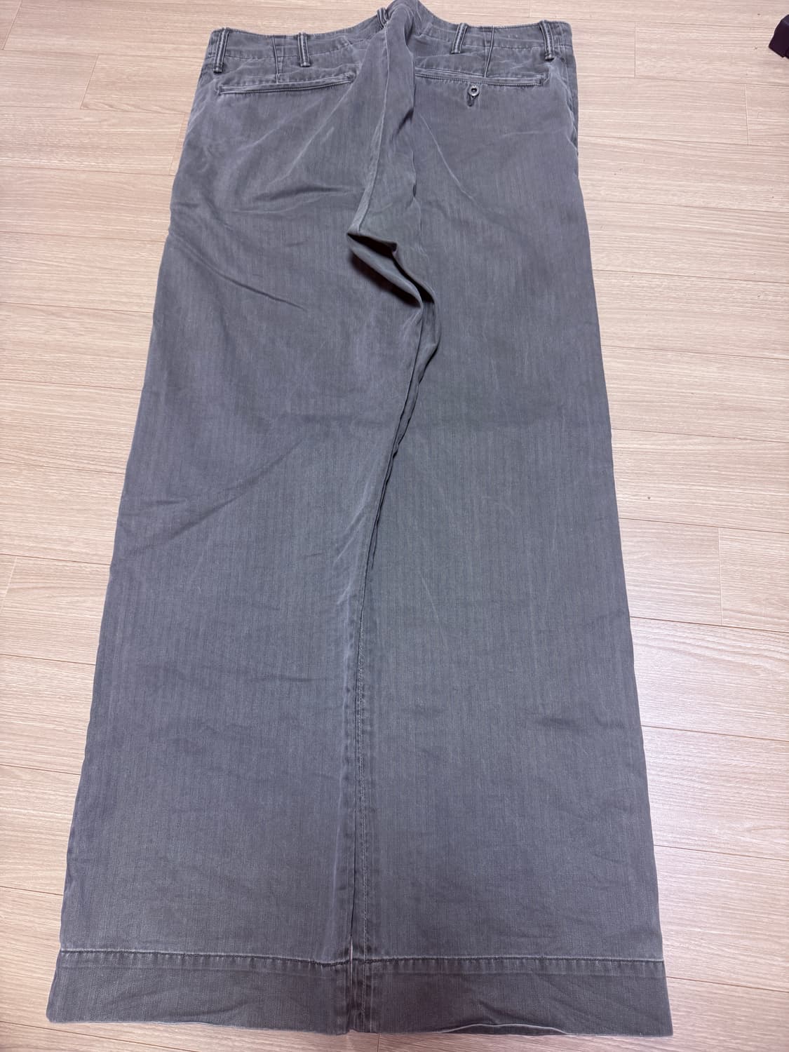 rrl 더블알엘 헤링본 필드 팬츠 34/32 카키 상품이미지4