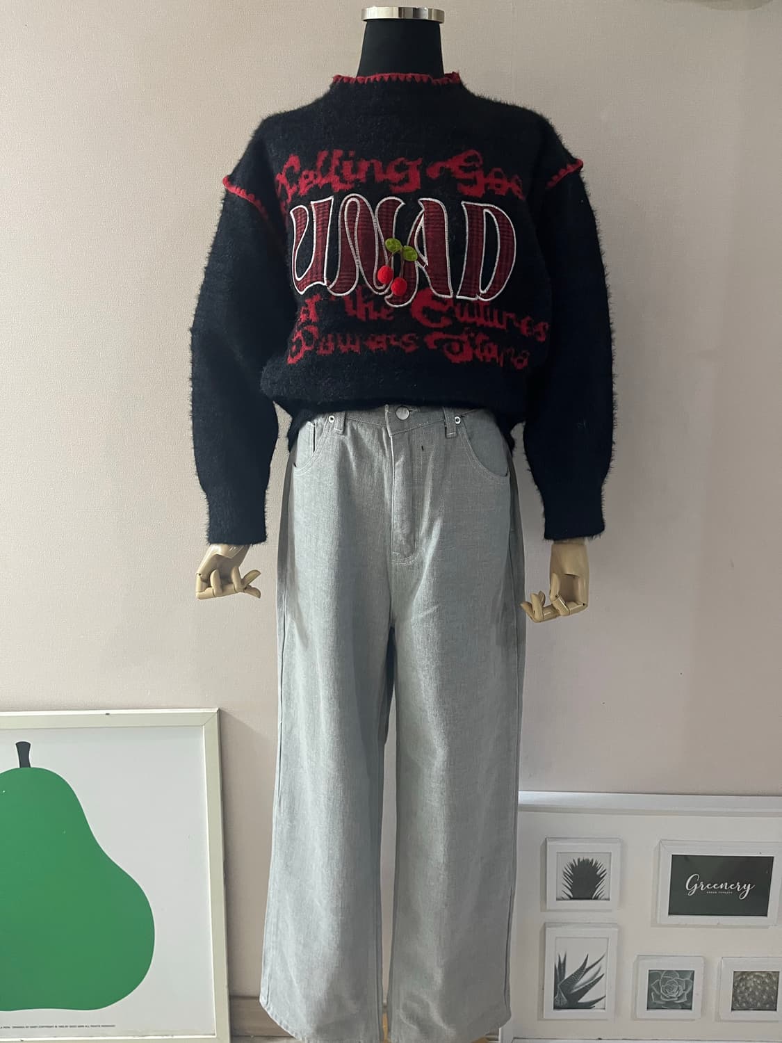 OOTJ그레이기모팬츠(M) 상품이미지10