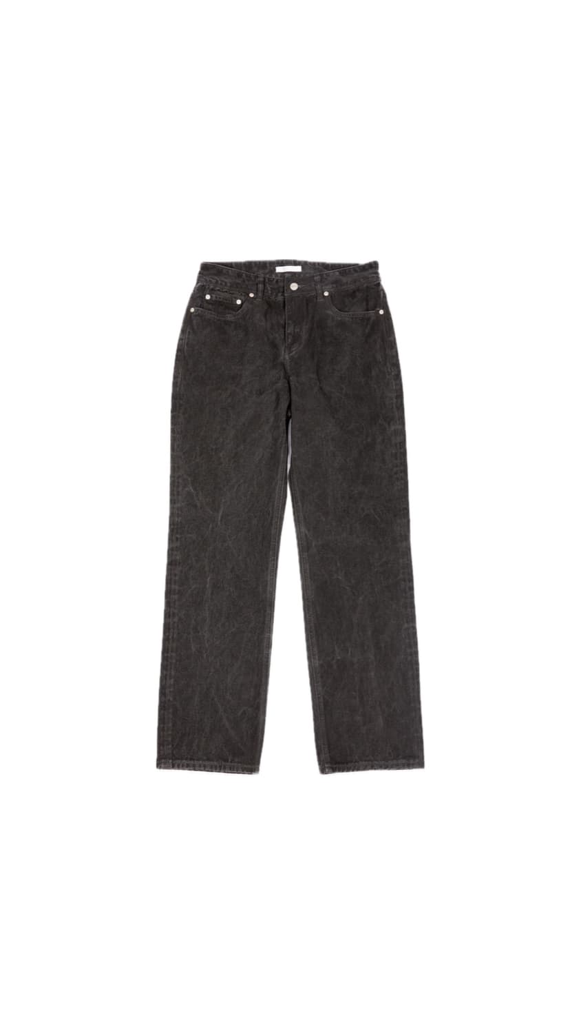 LIT / COATING DYED WIDE JEANS 상품이미지1