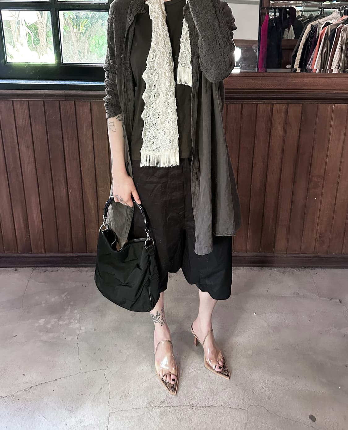 GUCCI nylon bamboo bag 상품이미지9