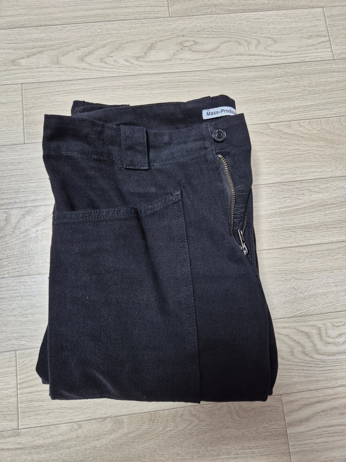 [S] 플라스틱프로덕트 mpa 웨이브 지퍼 팬츠 상품이미지6