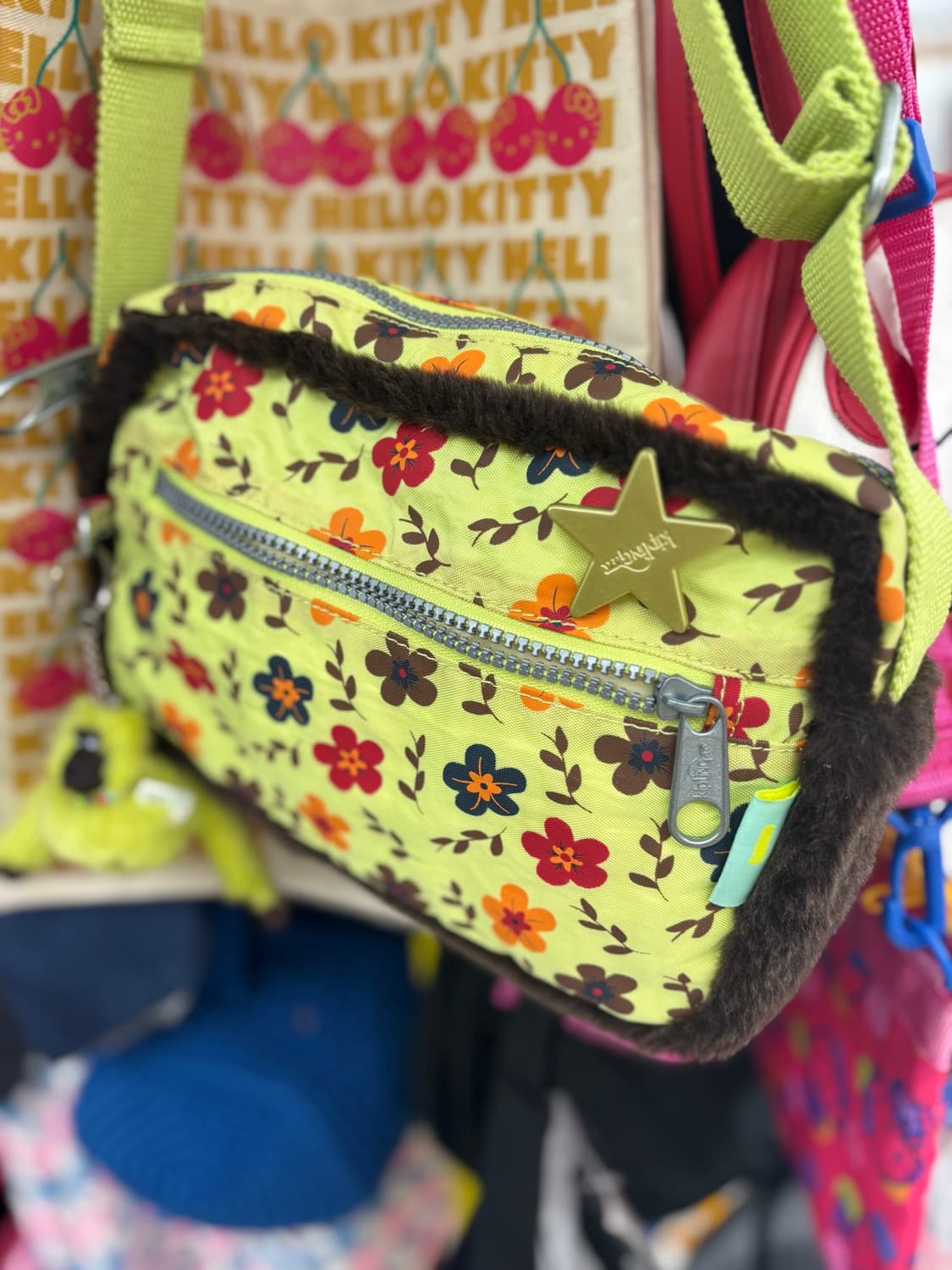Vintage Kipling Fluffy Cross Bag 상품이미지3