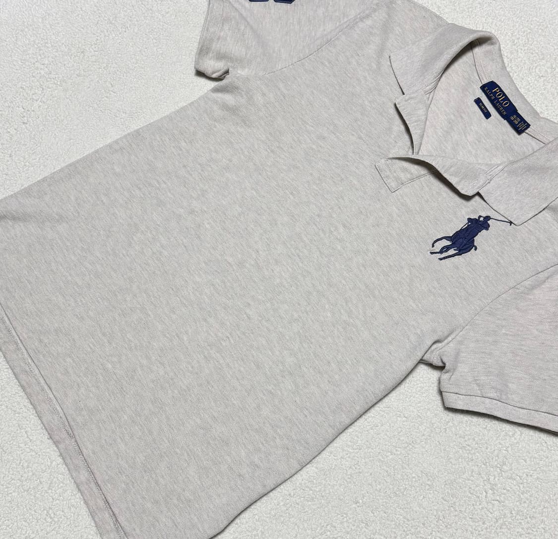폴로 랄프로렌 빅포니 오트밀 반팔 상품이미지3