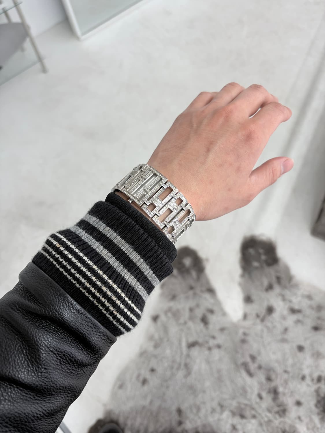 돌체앤가바나 실버 주얼리 시계 팔찌 상품이미지1