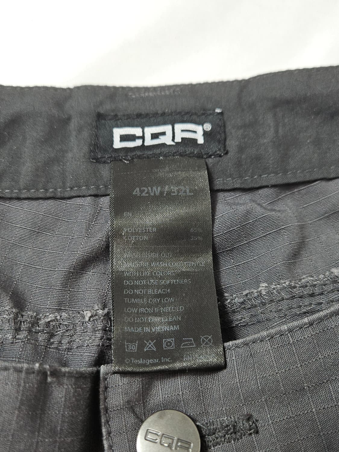 CQR 카모 카고테크팬츠 오버핏 트랙팬츠 우븐 고프코어 42 상품이미지4