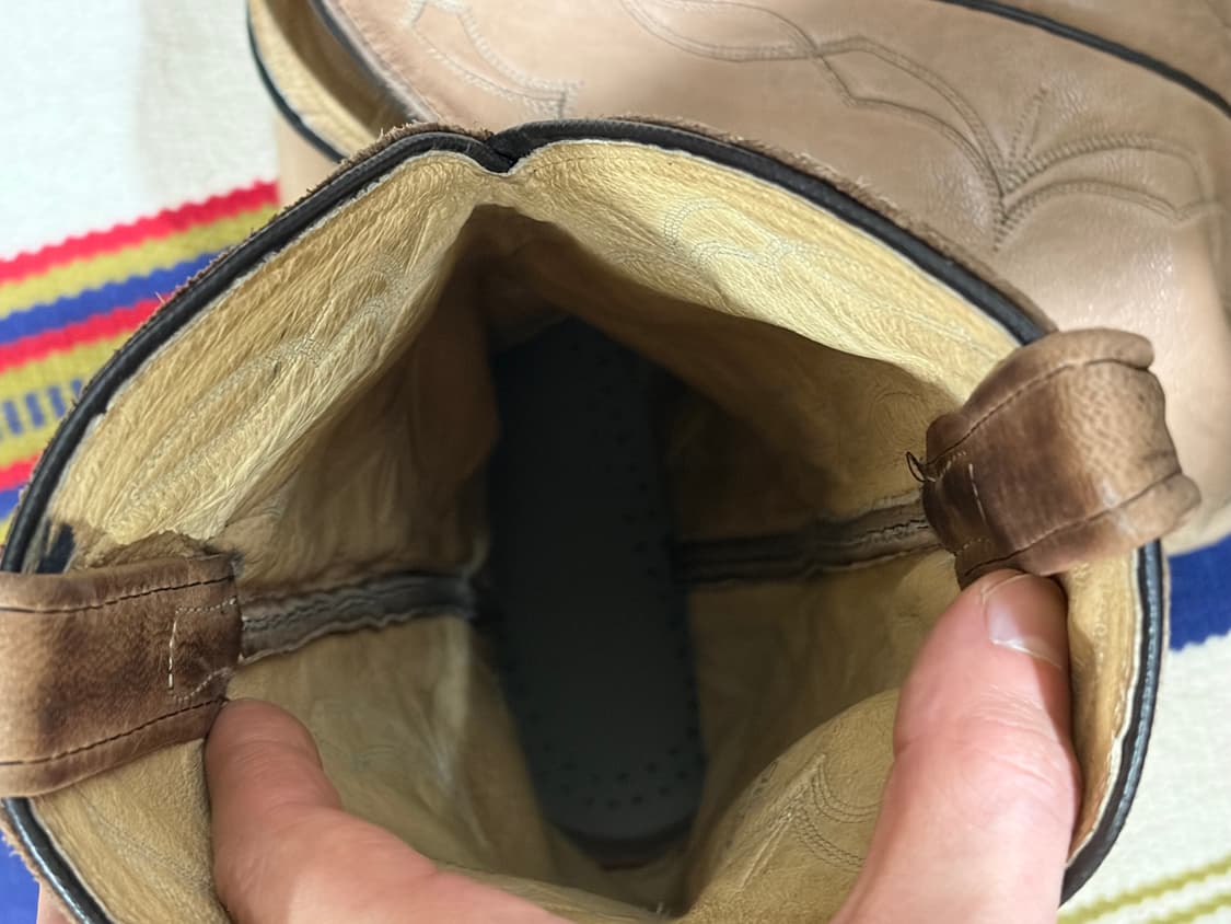 Dan post western boots / 단 포스트 웨스턴 부츠 상품이미지8