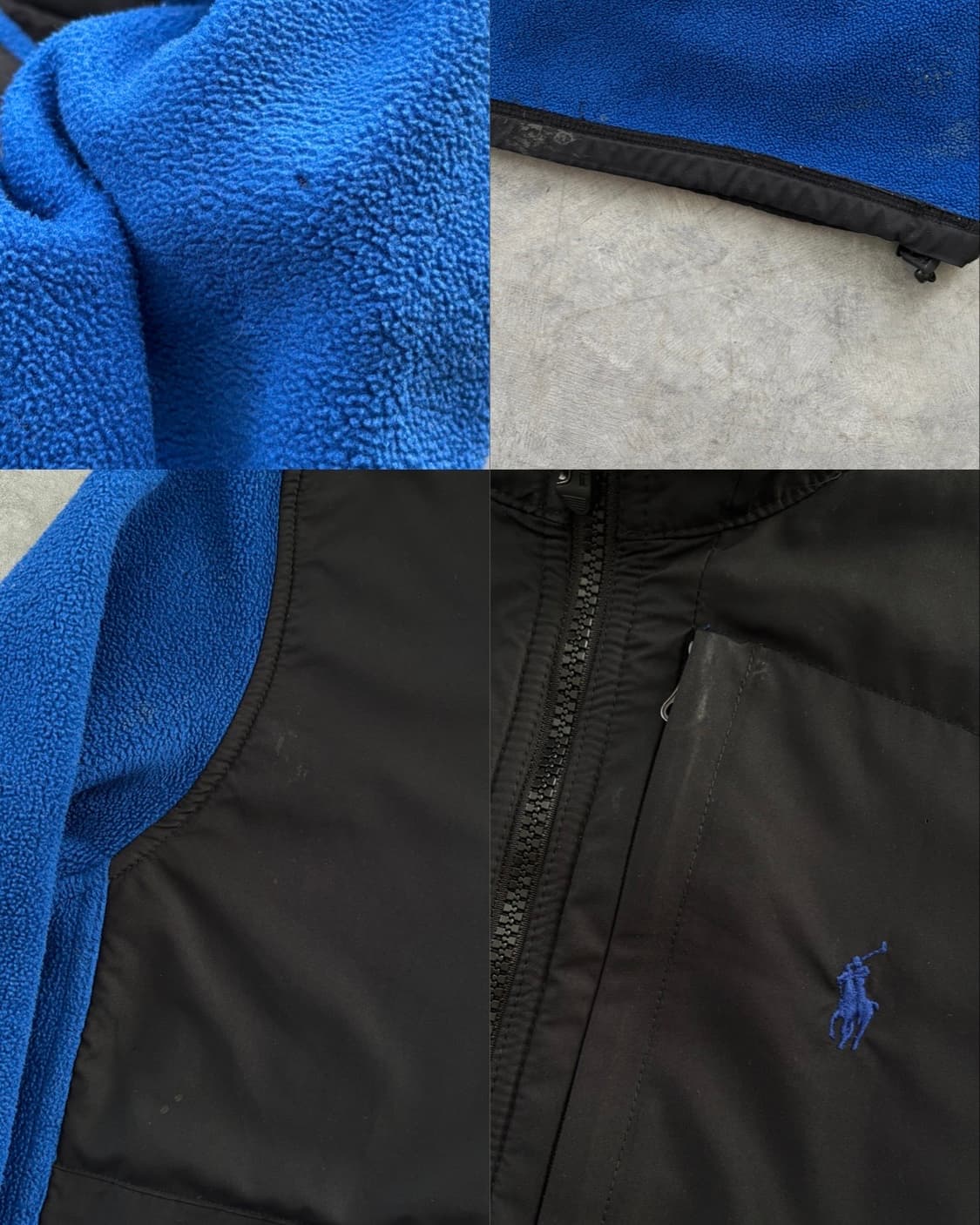 Polo 폴로 랄프로렌 폴라텍 딥 블루 플리스 자켓  상품이미지10