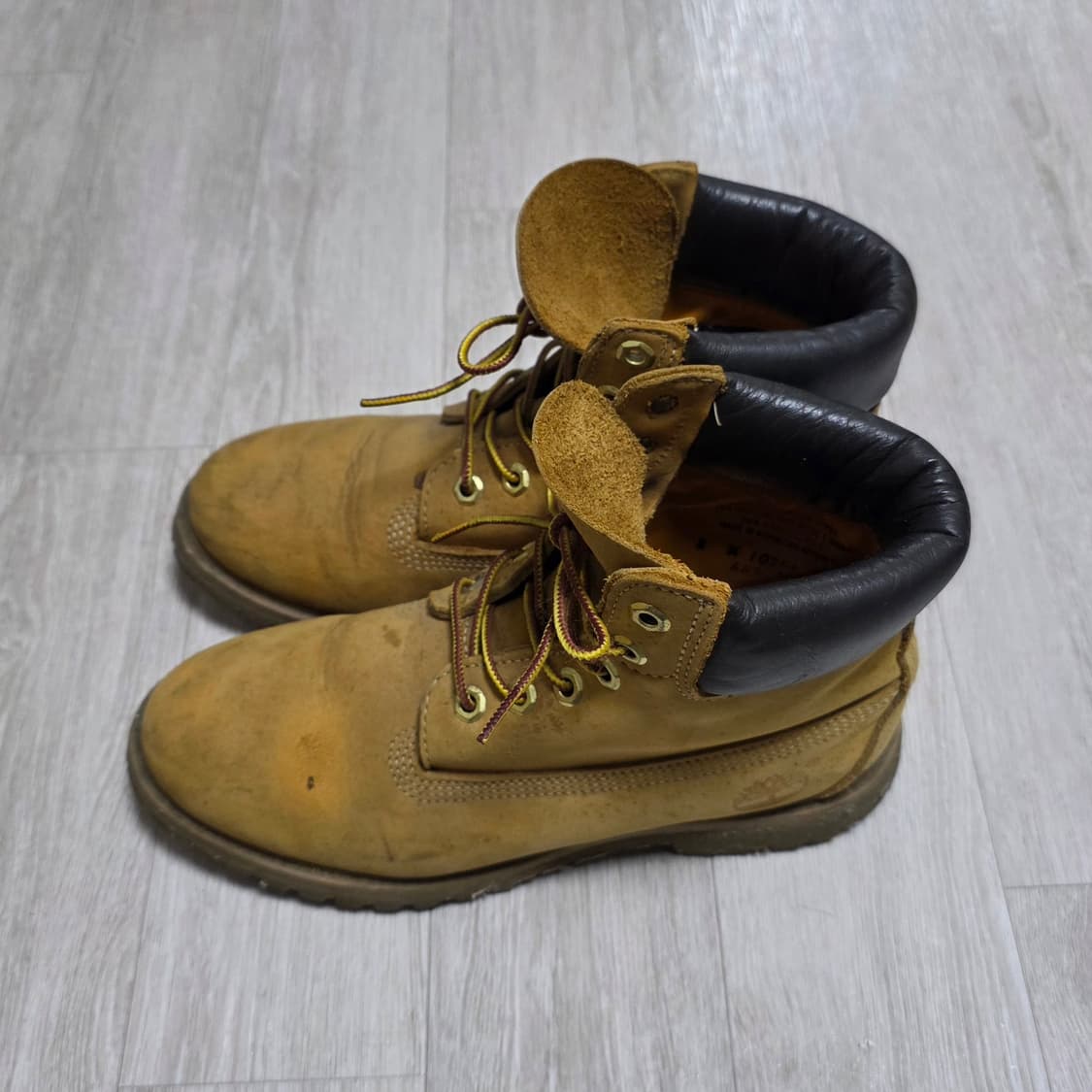 팀버랜드 옐로우 워커 부츠 250 상품이미지3