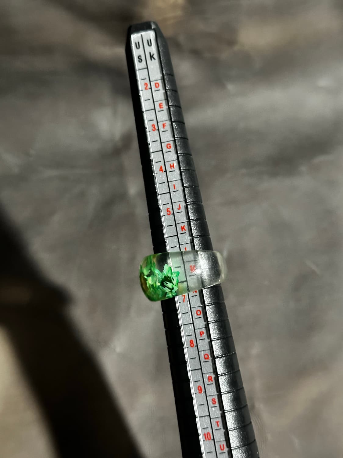 Green transluent ring  상품이미지4