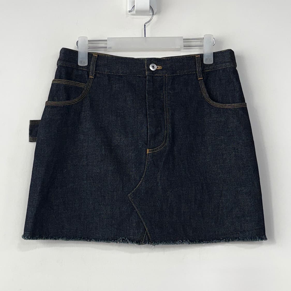 보테가베네타 시그니처 스티치 데님 스커트 상품이미지1