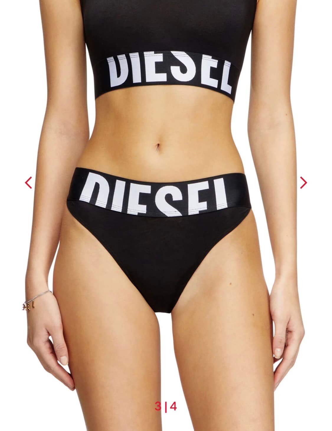 디젤 여성팬티 삼각 브리프 상품이미지1