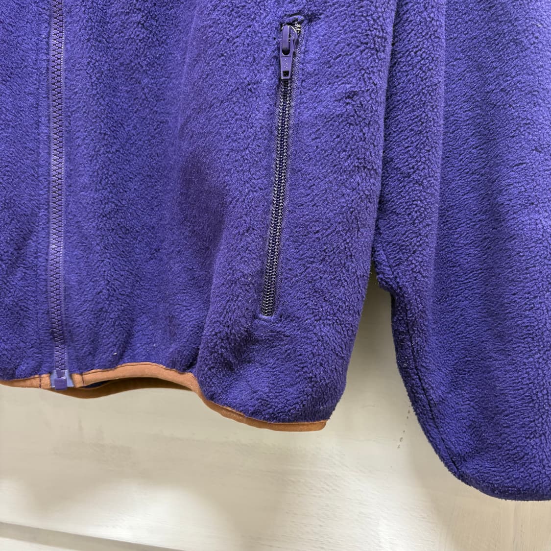 LATERRA fleece 플리스 후리스 퍼플 집업 자켓 (JAPAN) 상품이미지4