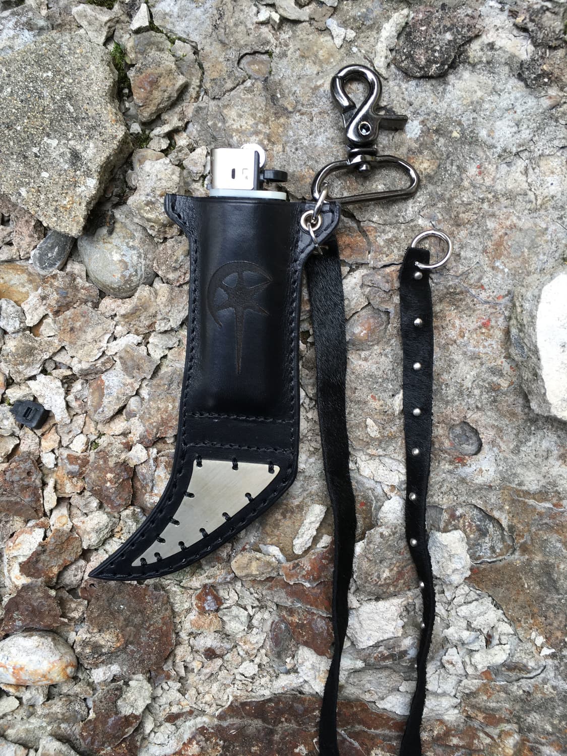 Leather bison lighter case 상품이미지4