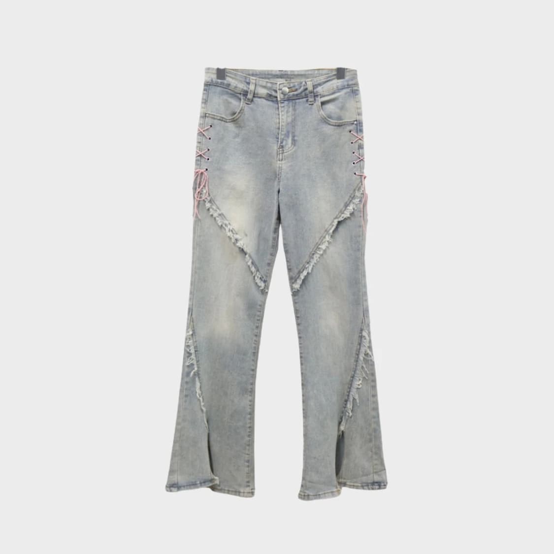 발레코어 데님 팬츠 66554 상품이미지1