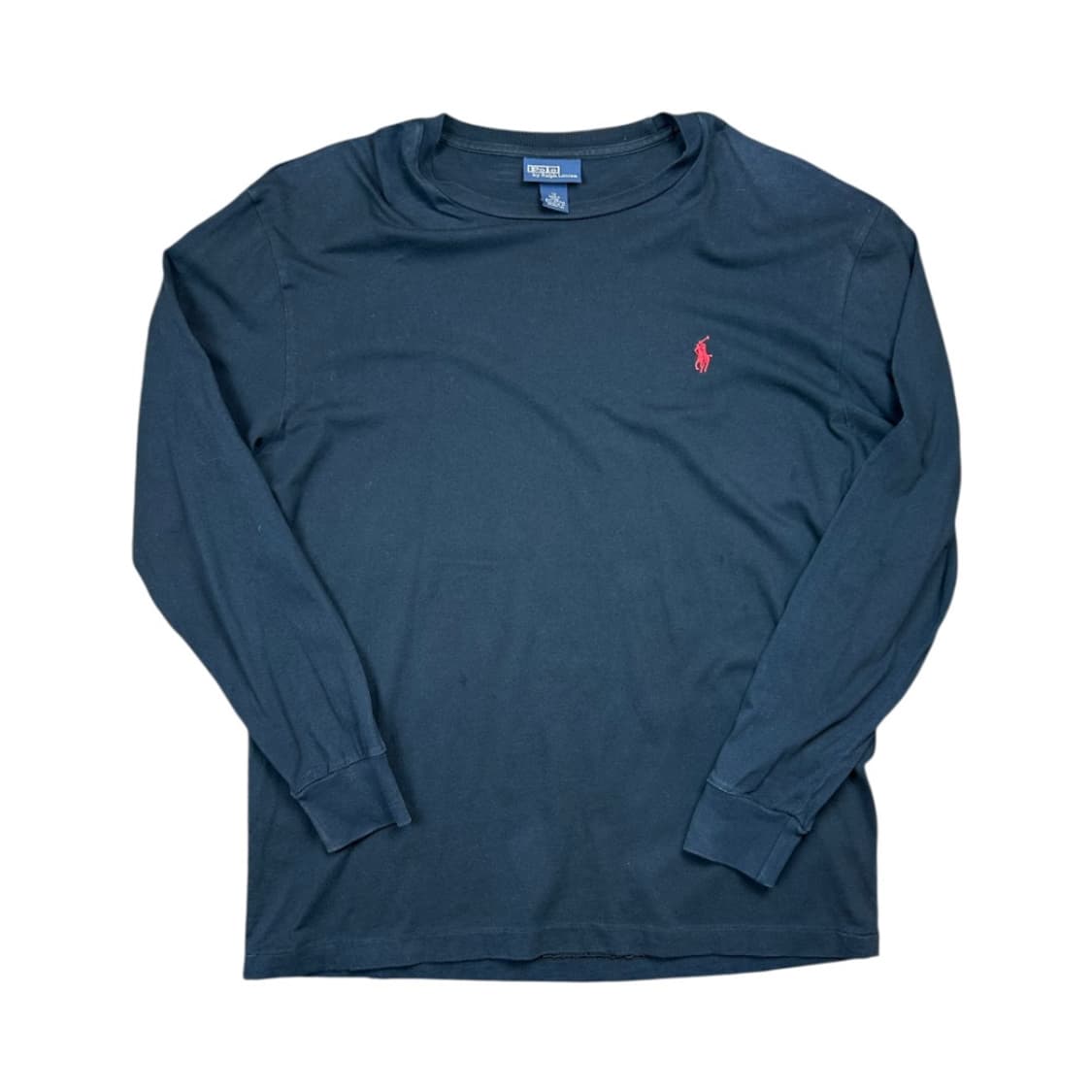 M) 폴로 랄프로렌 네이비 레드포니 롱슬리브 티 T-096 상품이미지1