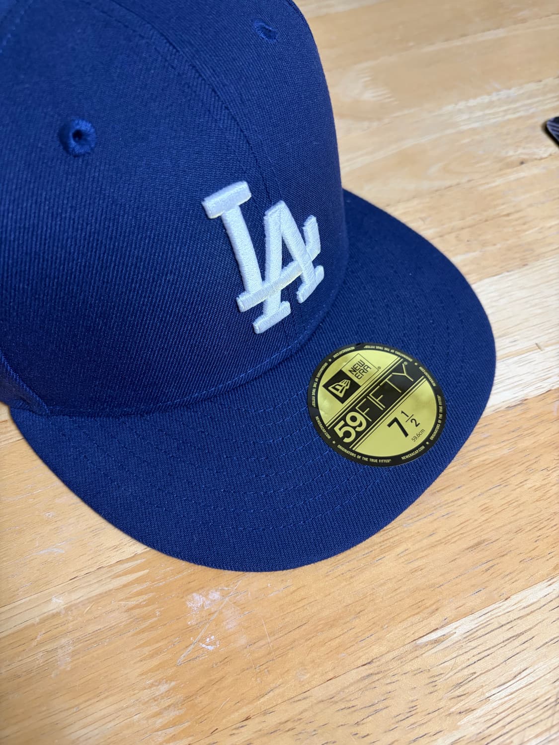 [뉴에라] 59FIFTY MLB 어센틱 뉴욕 양키스 게임 네이비 사이즈캡 상품이미지1