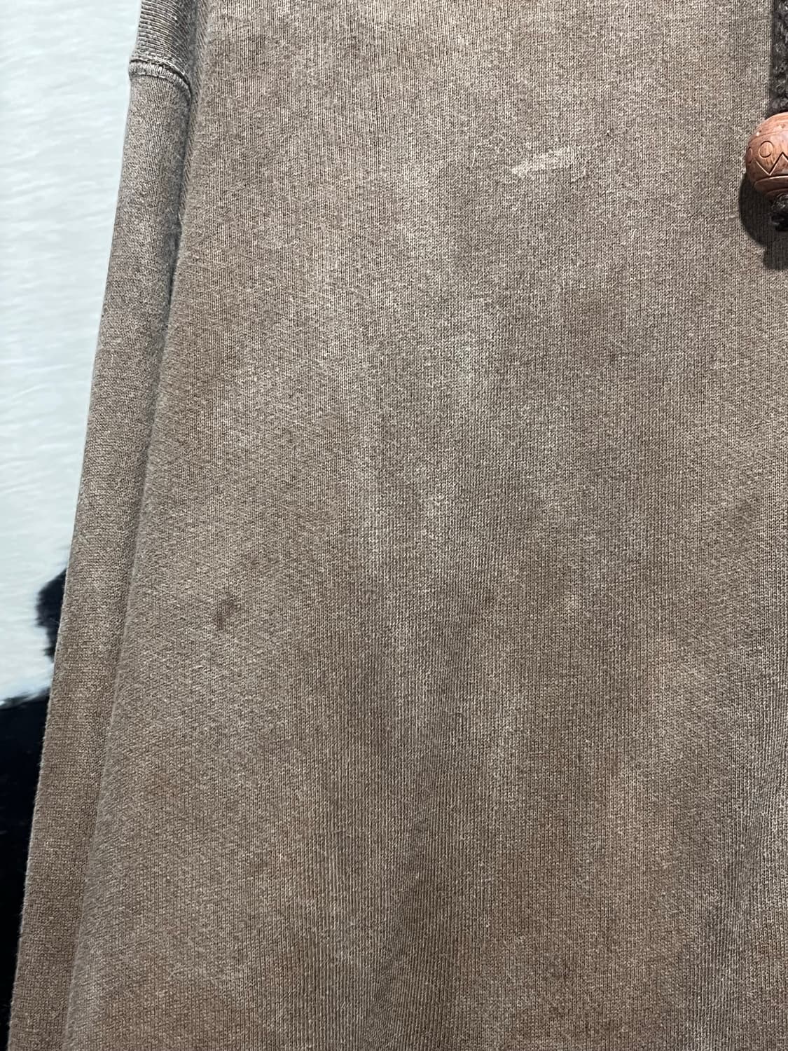 브라운 오리엔탈 프린팅 후드집업 상품이미지7