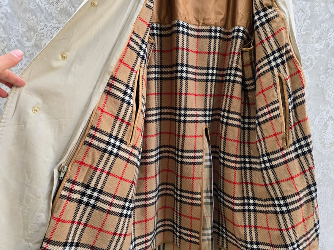 90s 버버리 (made in england) 마루젠 도쿄 상품이미지9