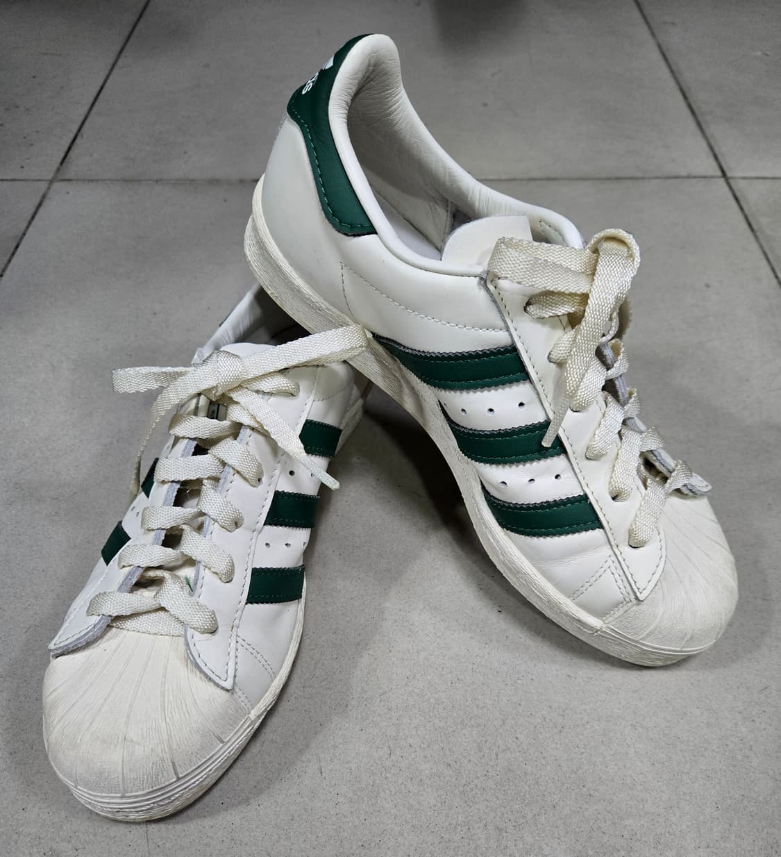 아디다스 슈퍼스타 80s 디럭스 빈티지 245mm 상품이미지1