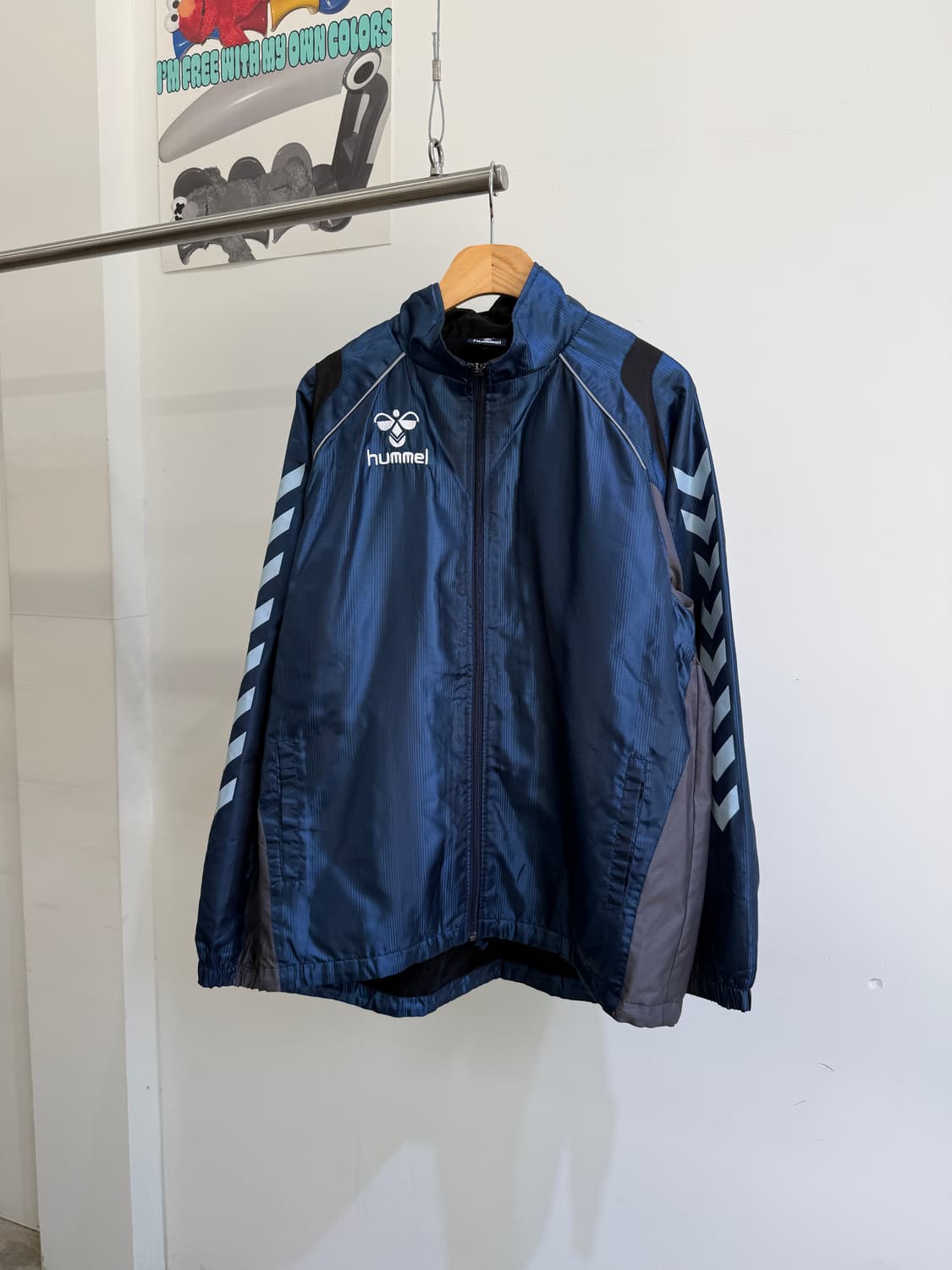 빈티지 HUMMEL 트랙 자켓 상품이미지1