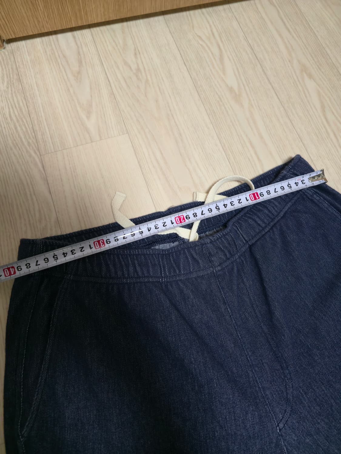 ​[유니클로] 데님 이지 팬츠 L사이즈 판매합니다 상품이미지3