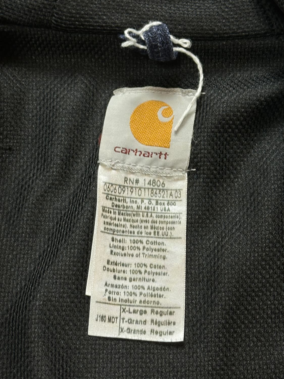 00's OG 칼하트 J160 액티브 자켓 칼하트 J130 MDT 상품이미지8