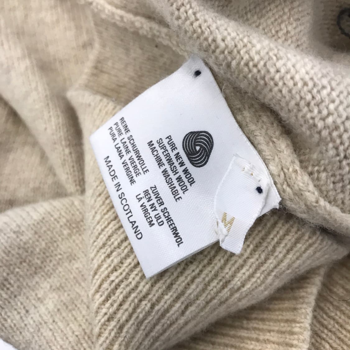 Pringle 프링글 스코틀랜드 울100프로 아가일 니트 [M사이즈] 상품이미지6