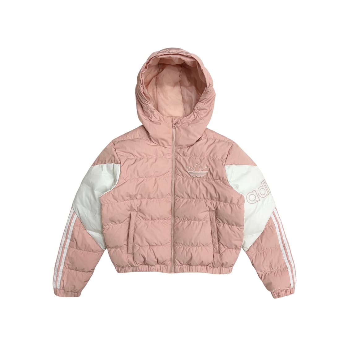 아디다스 여자 여성 우먼스 제니 핑크 파이어버드 져지 스타일 패딩 xs 상품이미지1