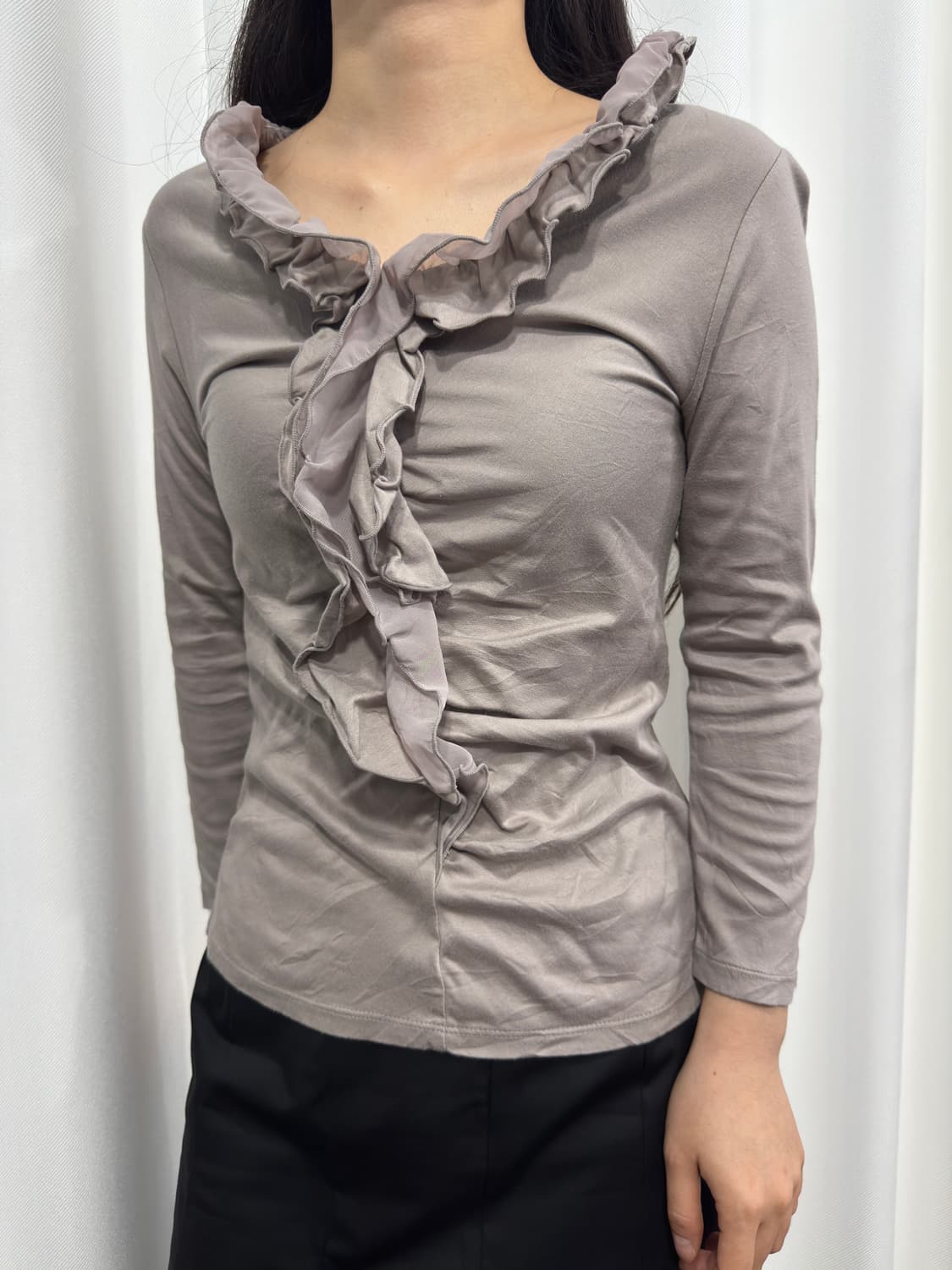 any sis frill top 상품이미지2