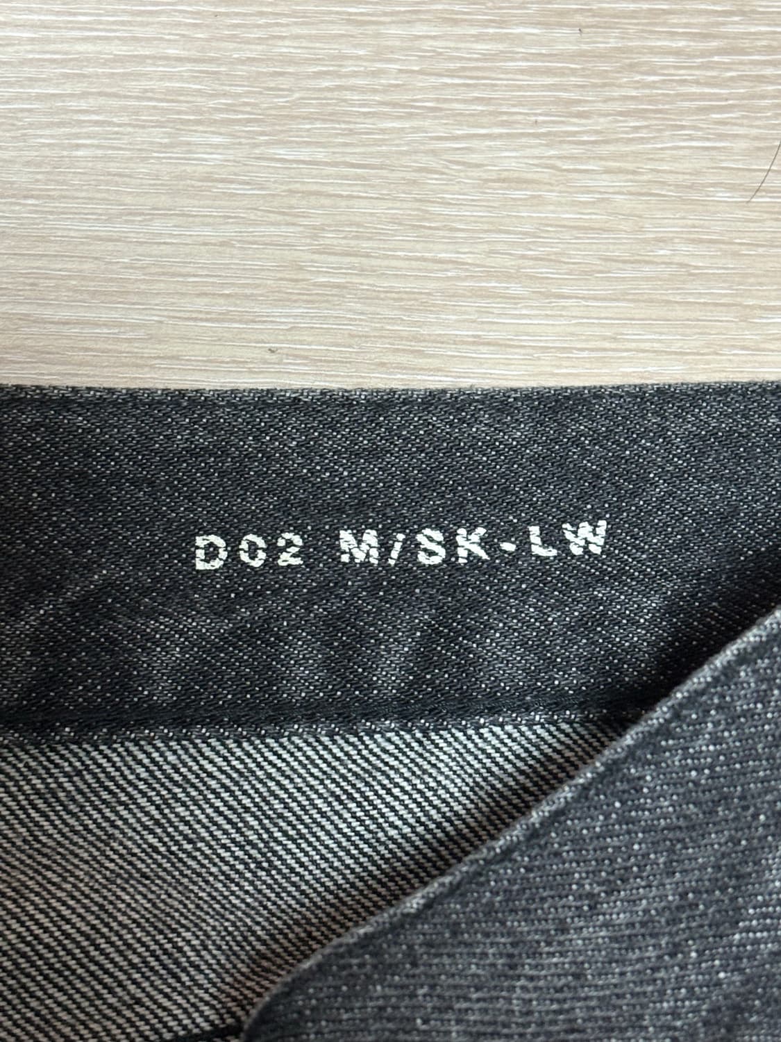 (32) 18ss 생로랑 블랙 디스 데님 팬츠 진 상품이미지6