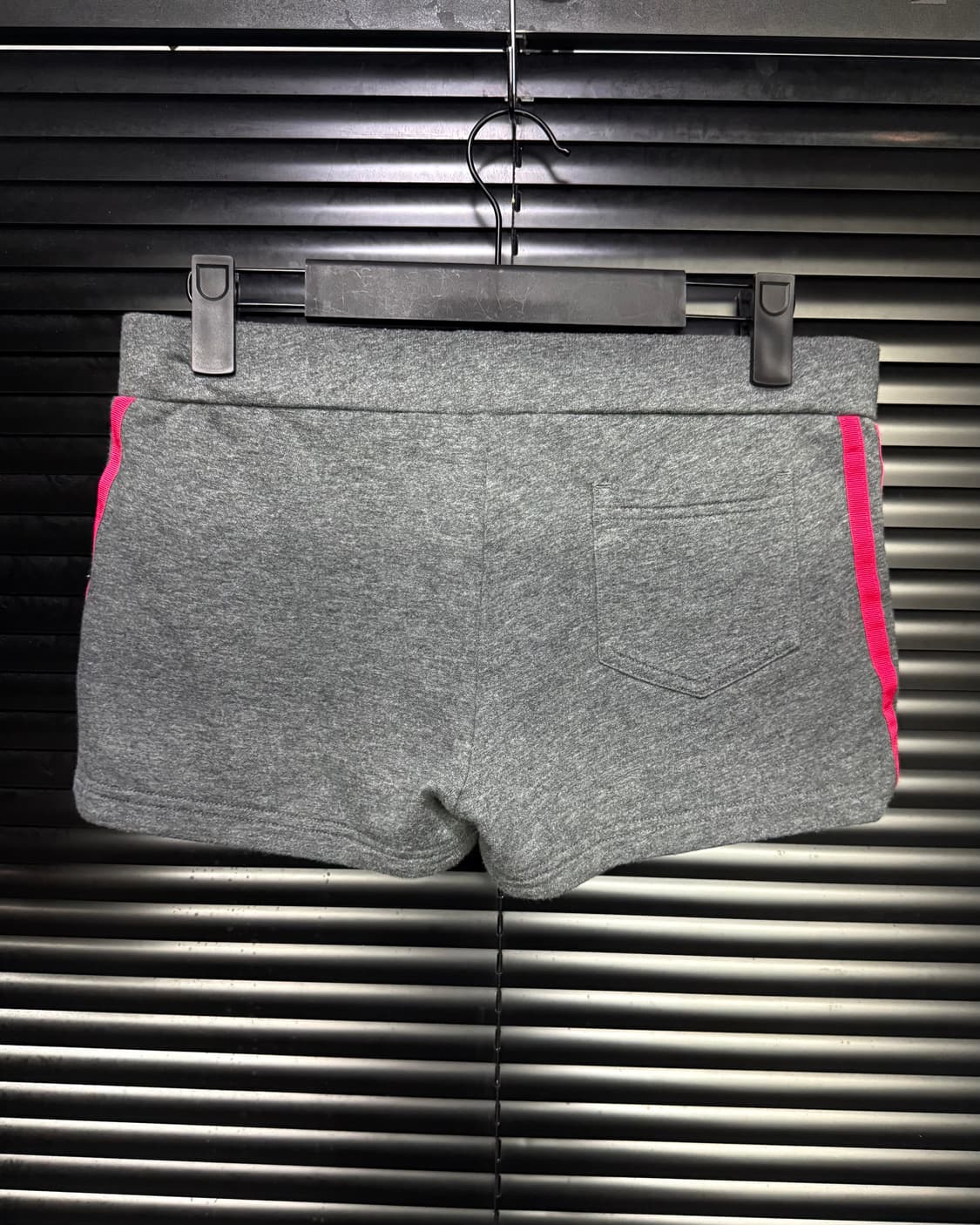 아디다스 삼선 핫팬츠 숏츠 반바지 차콜 핑크 xs 갸루 로리걸 고스 펑크 상품이미지3